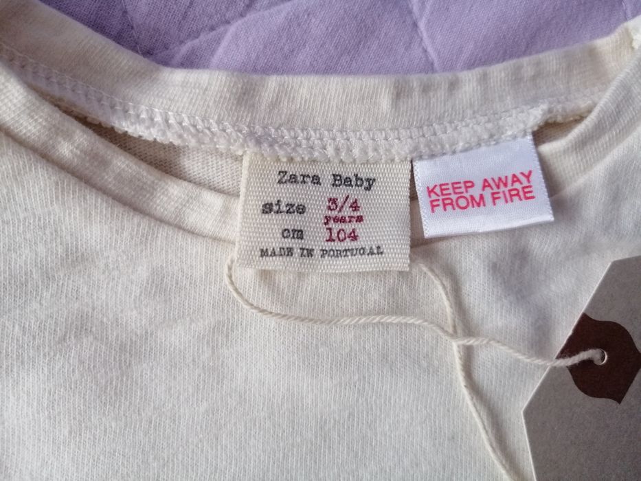 Nowa bluzeczka Zara roz 104