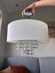 Lampa sufitowa do salonu Lindby Estera