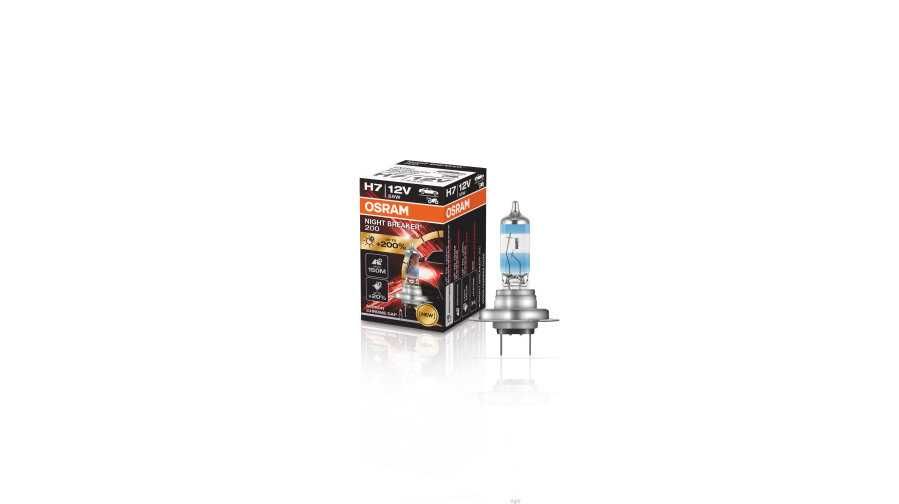 Lâmpadas Osram Night Breaker 200 H7, H4, H11