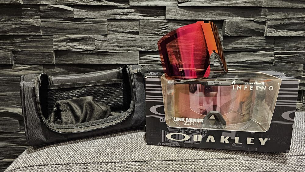 Nowe Oakley Line Miner INFERNO PRIZM Torch + Hi Pink S3 S1 tour split