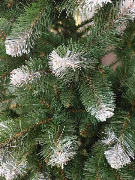 Елка искусственная Снежная Королева Ялинка зелена засніжена штучна