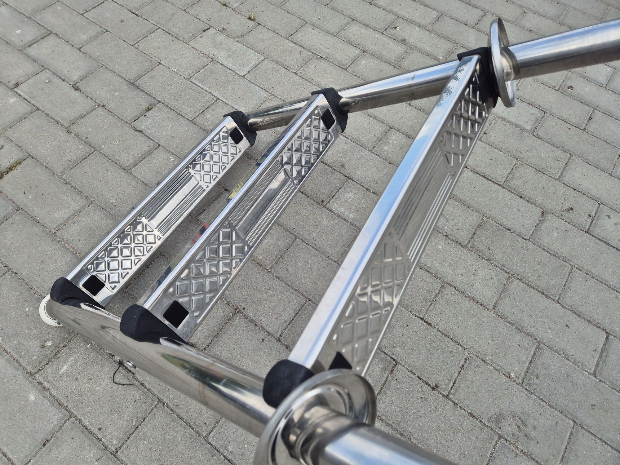 Drabina do basenu Inox 160cm WYSYŁKA