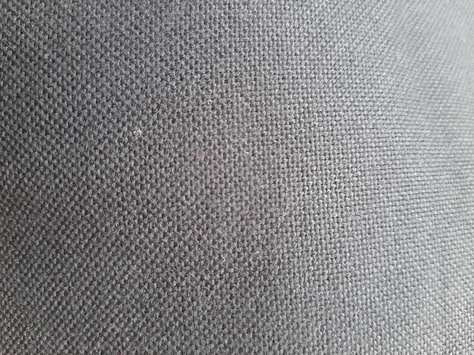 Домоткане полотно для вишивання Онікс чорного кольору