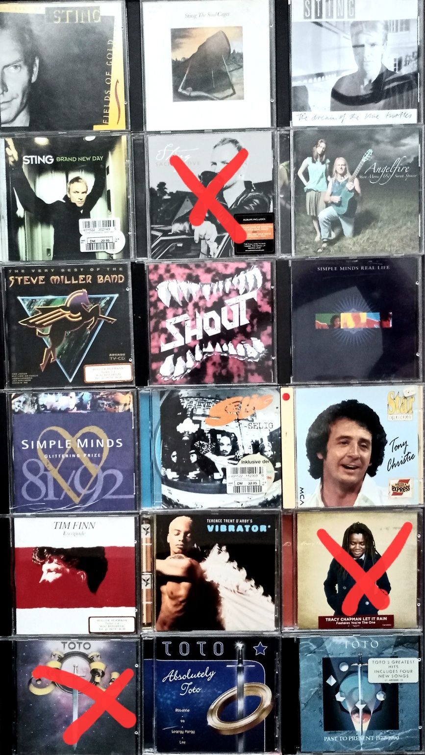 Продам Фирменные CD.