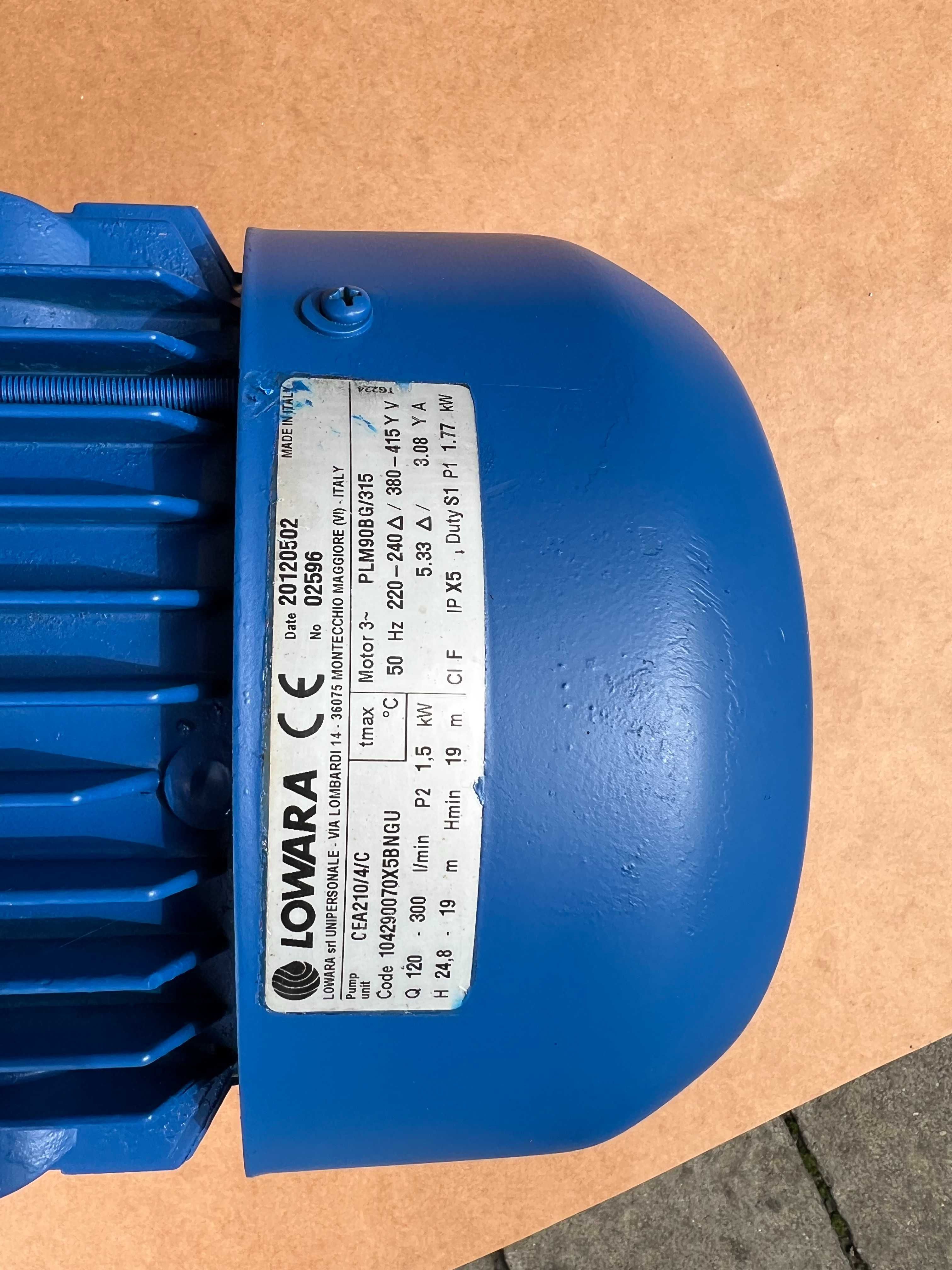 Pompa Lowara 1,5 kW 18 m3/h