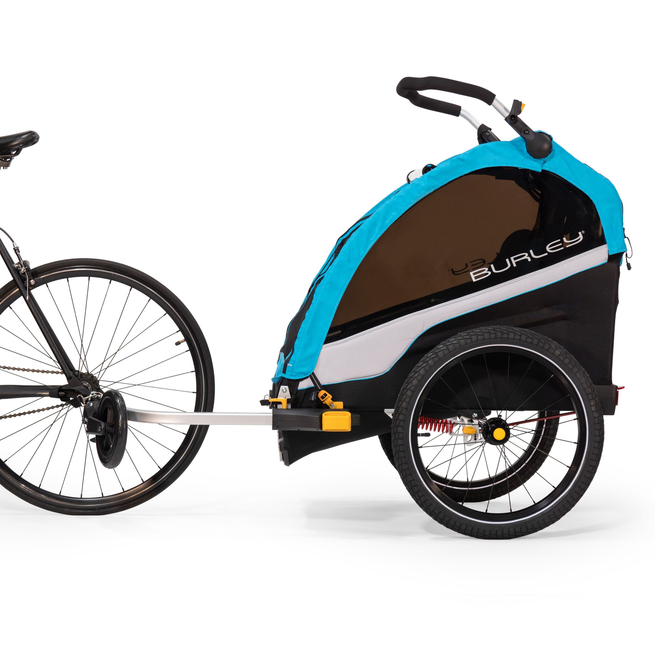 Przyczepka rowerowa dla dziecka Burley D´lite X Single Aqua