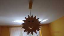 Lampa wisząca do pokoju dziecięcego.