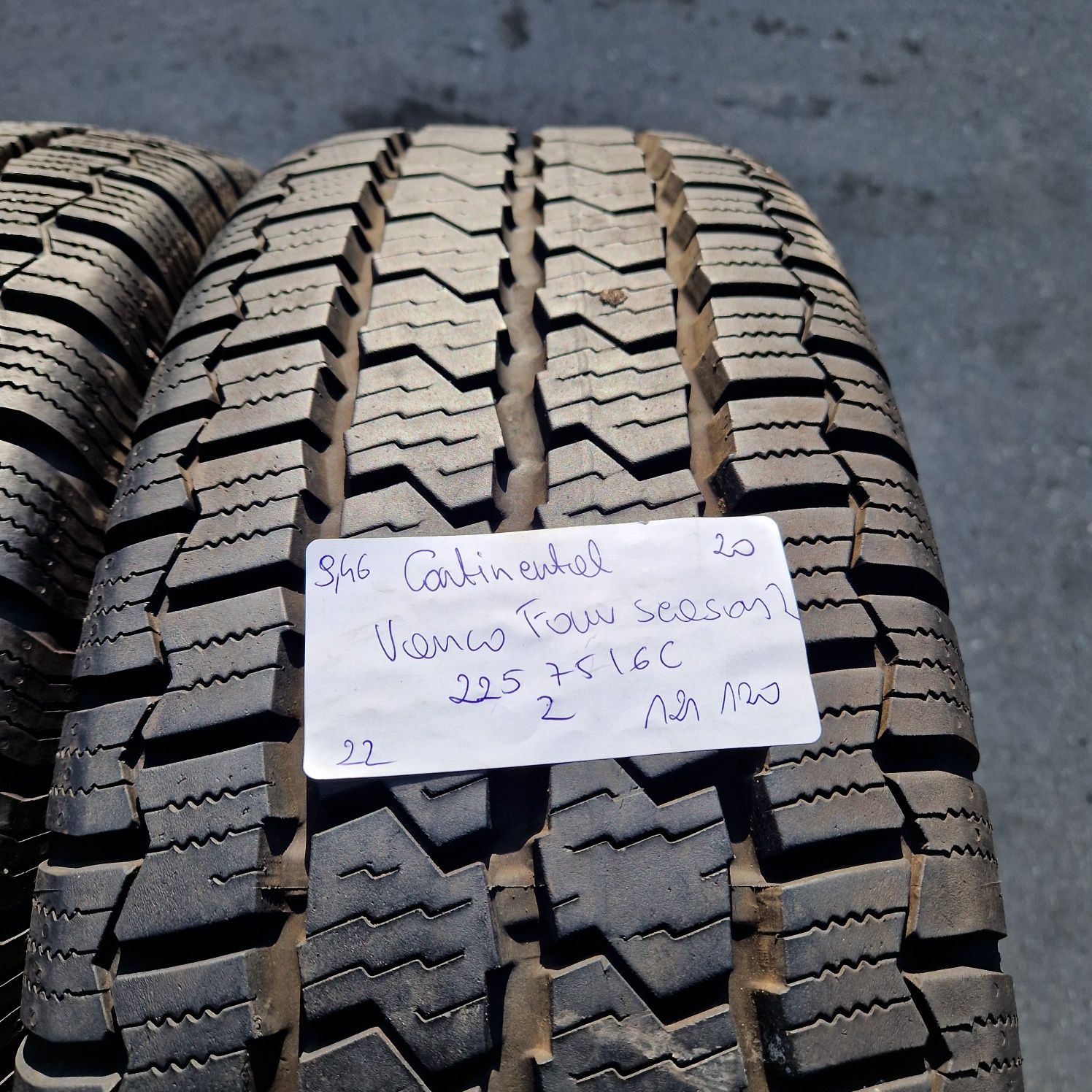 225/75/16C 225/75R16C Continental 2022 całoroczne