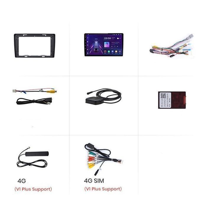 Radio nawigacja Renault Duster Carplay Android Plus 2GB 32GB