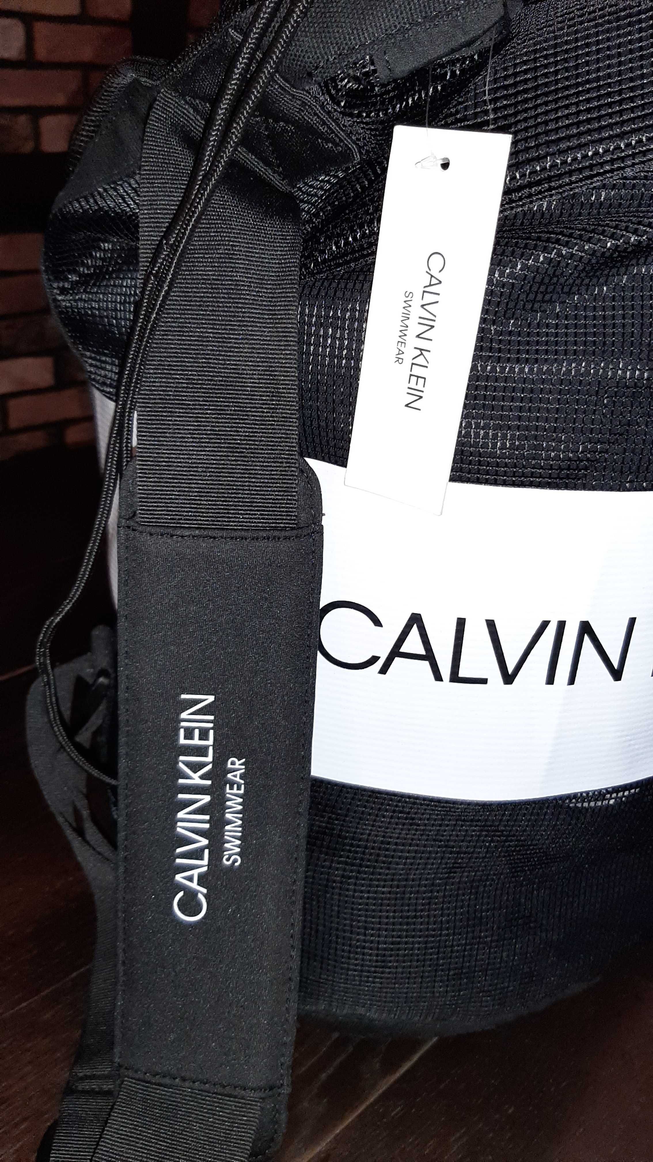 torba plażowa na basen Calvin Klein nowa czarna