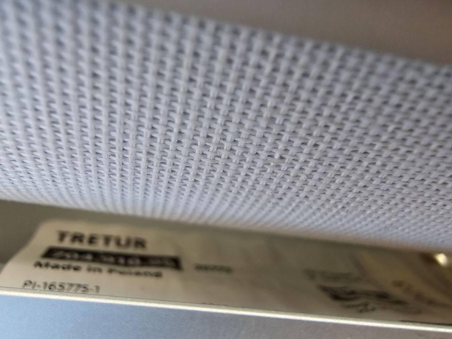 Estore correr opaco branco 80x195cm