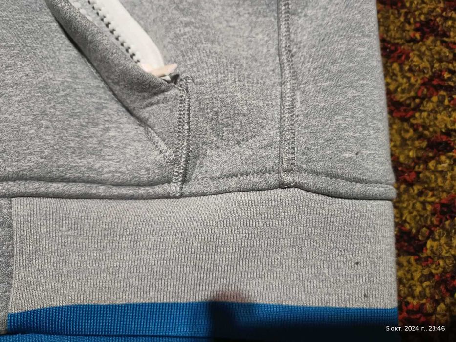 Толстовка Superdry Scuba розмір L сіра