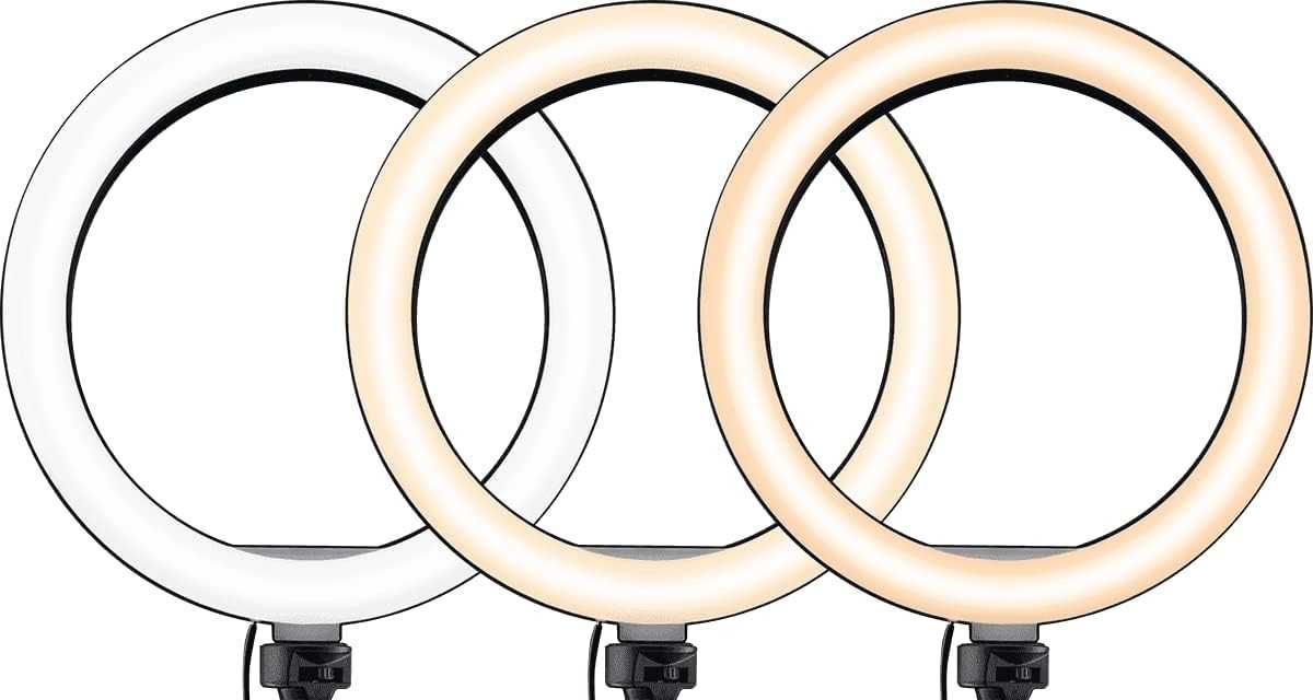 Ring Light Com Suporte para Telemóvel(OFERTA DE ENVIO E PORTES)