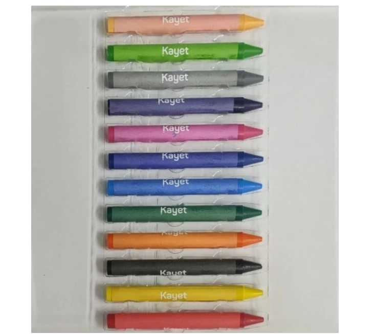 Zestaw artystyczny KAYET 36 el. kredki markery woskowe nowy