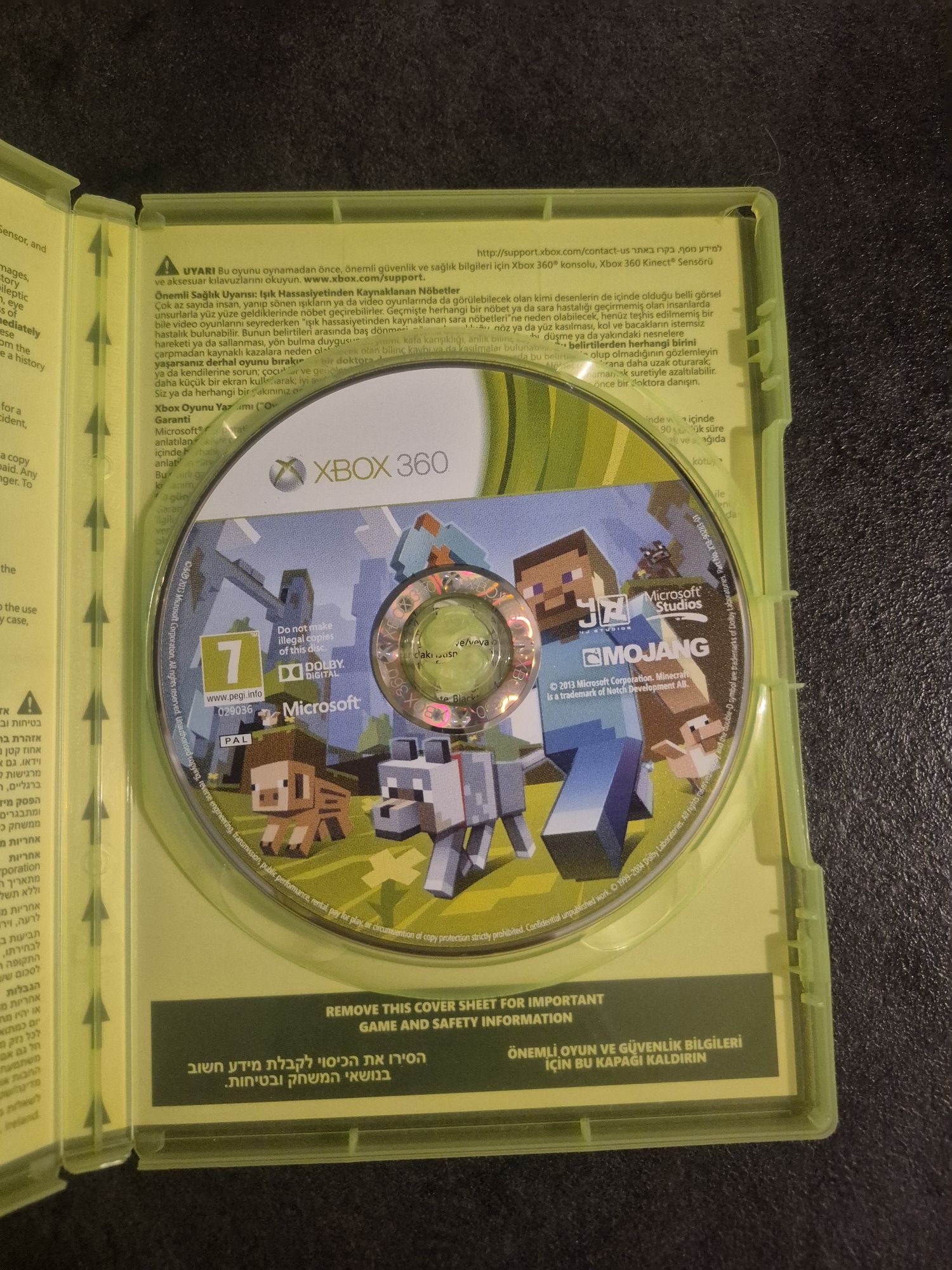 Minecraft na Xbox 360