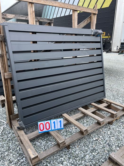 Brama palisadowa 1,5 m  x 4 m, Transport na terenie PL, nr 0011