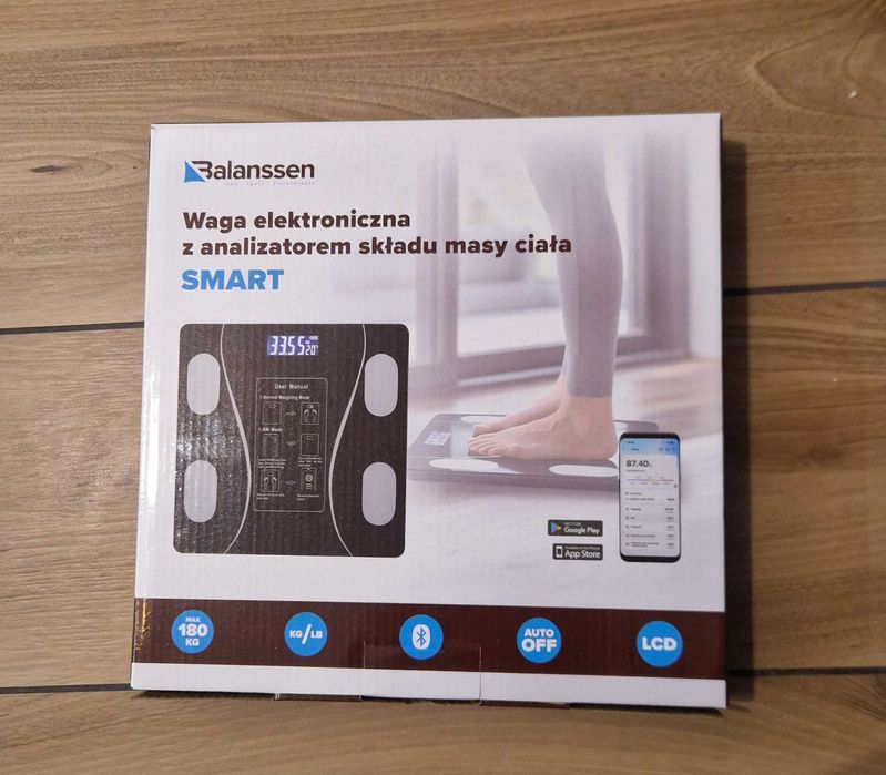 Waga elektroniczna z analizatorem składu masy ciała SMART Nowa