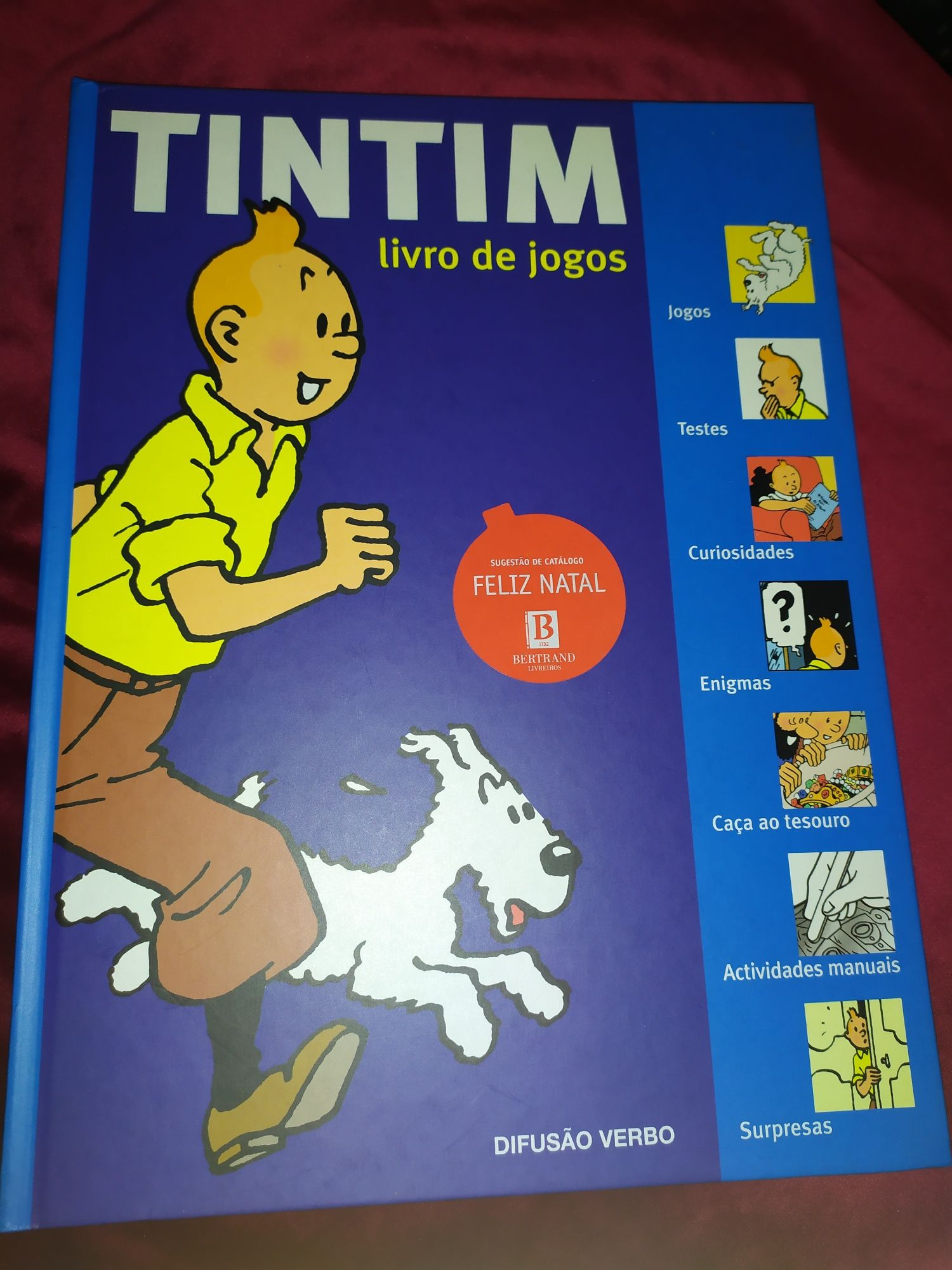 TINTIM o livro de jogos