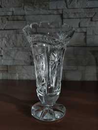 Mały wazon na kwiaty kryształ PRL vintage