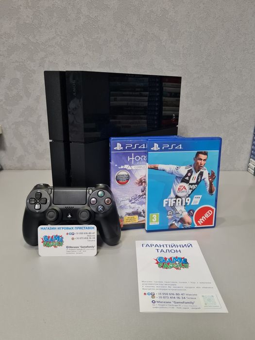 Sony Playstation 4 Ps4 Ps Fat 500GB CUH11 Магазин 12 Місяців Гарантія