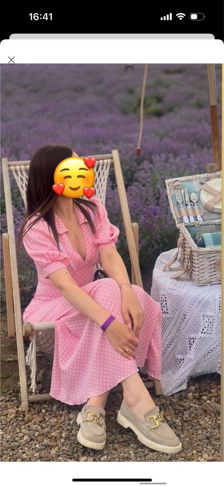 Сукня Cher17 в горошок