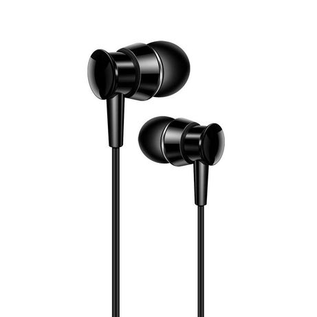 Słuchawki przewodowe dokanałowe XO S25 jack 3,5mm  czarne