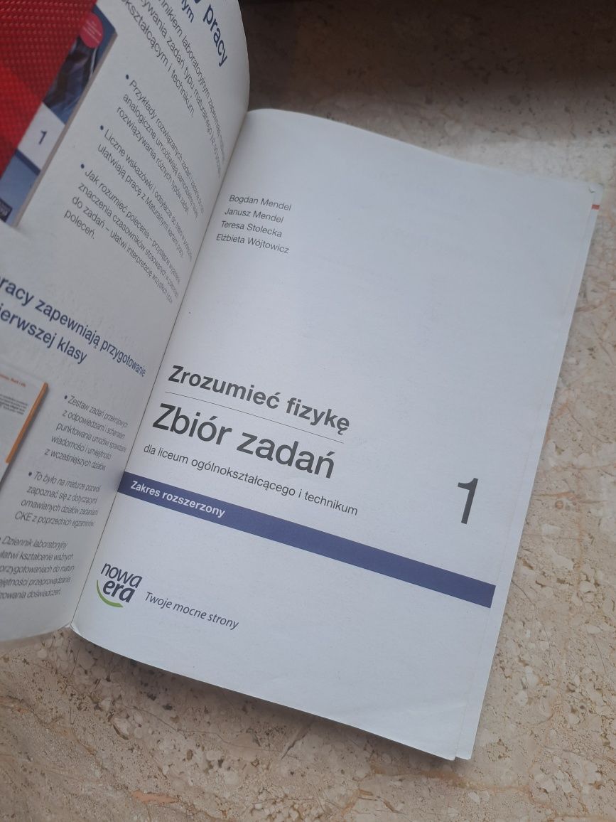 Zrozumieć fizykę 1. Zbiór zadań zakres rozszerzony