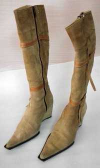 Botas senhora, cano alto nº35