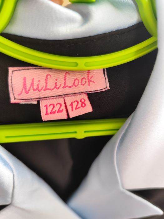 Школьное платье-пиджак для девочки р. 122-128