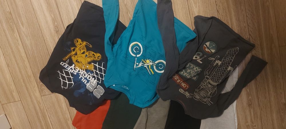 10 szt. Ubrań dla chlopca rozm 134