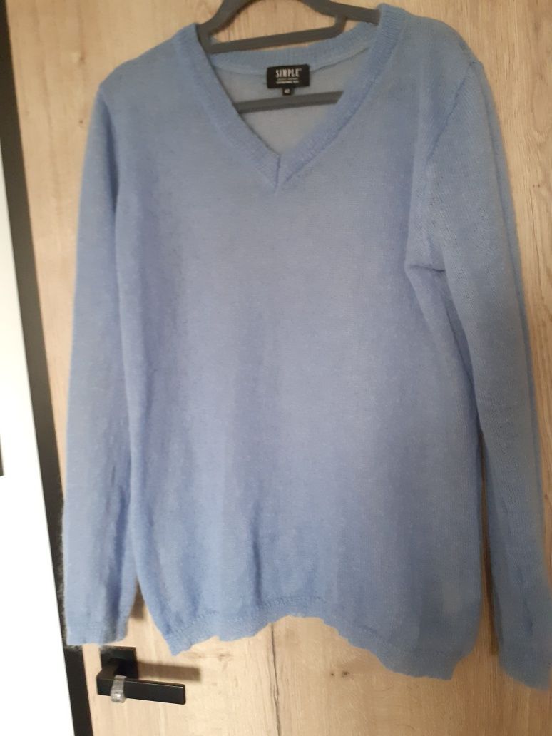 Moherowy  sweter  marki Simple