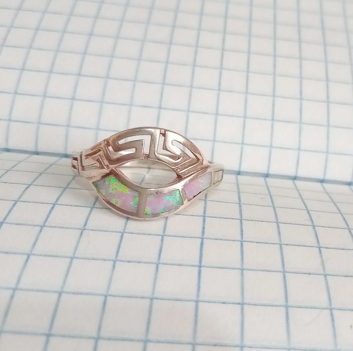 Перстень кольцо срібло 925 проба. Гарні камні. Розмір 19,5. Вінтаж