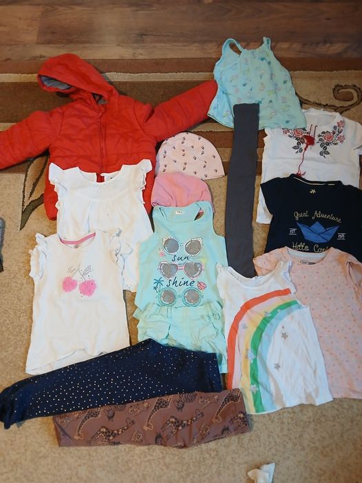 Ubranka dla dziewczynki r.98, 104,110