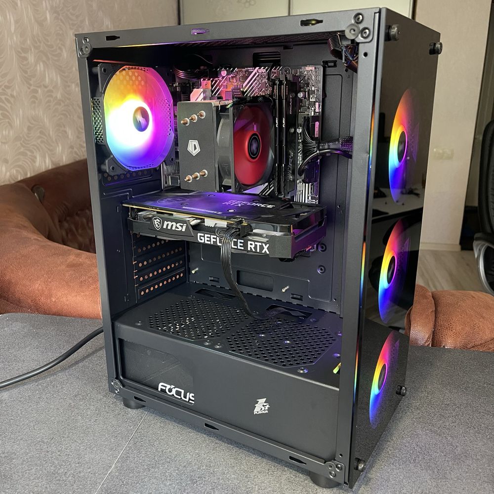 ІГРОВИЙ ПК | RTX 3050 | i5-10400F | 16 DDR4 | ssd 500 gb | Компьютер |