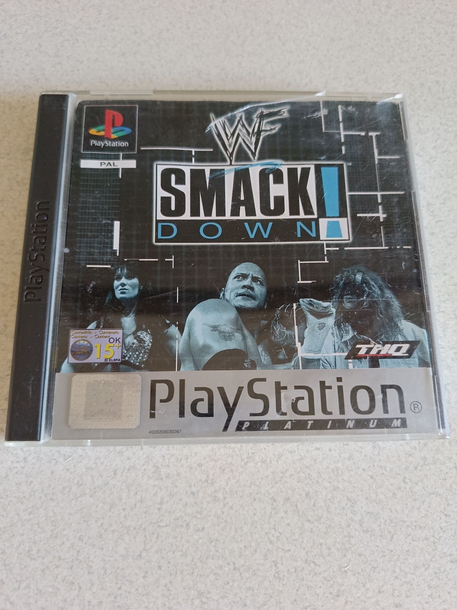 Gra na PlayStation one SmackDown+ Red Alert