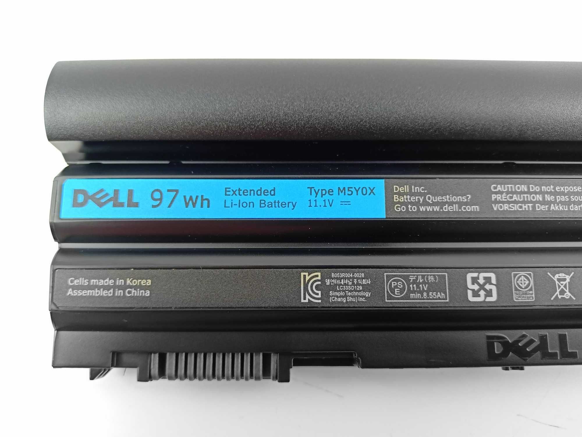 АКБ батарея T54FJ M5YOX для ноутбука Dell Latitude E5520 60Wh і 97Wh