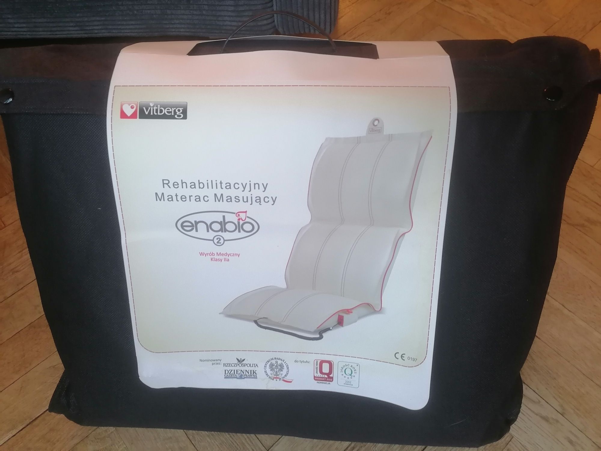 JAK NOWY TANIO materac masujący Vitberg Enabio 2