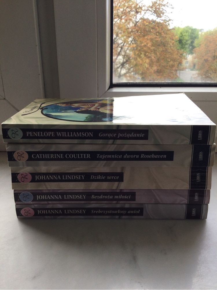 Romanse historyczne ,J.Lindsey ,C.Coulter,P.Williams