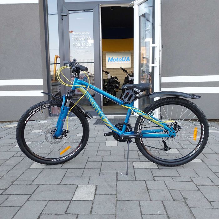 Велосипед ST 24" Discovery FLINT DD рама-13", крила, підніжка