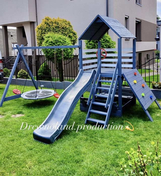 TOTALNA wyprzedaż posezonowa! Plac zabaw wykonany kompleksowo!