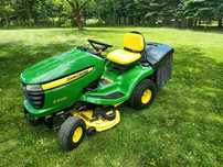 Traktorek Kosiarka John Deere X305 R pompa oleju 17KM