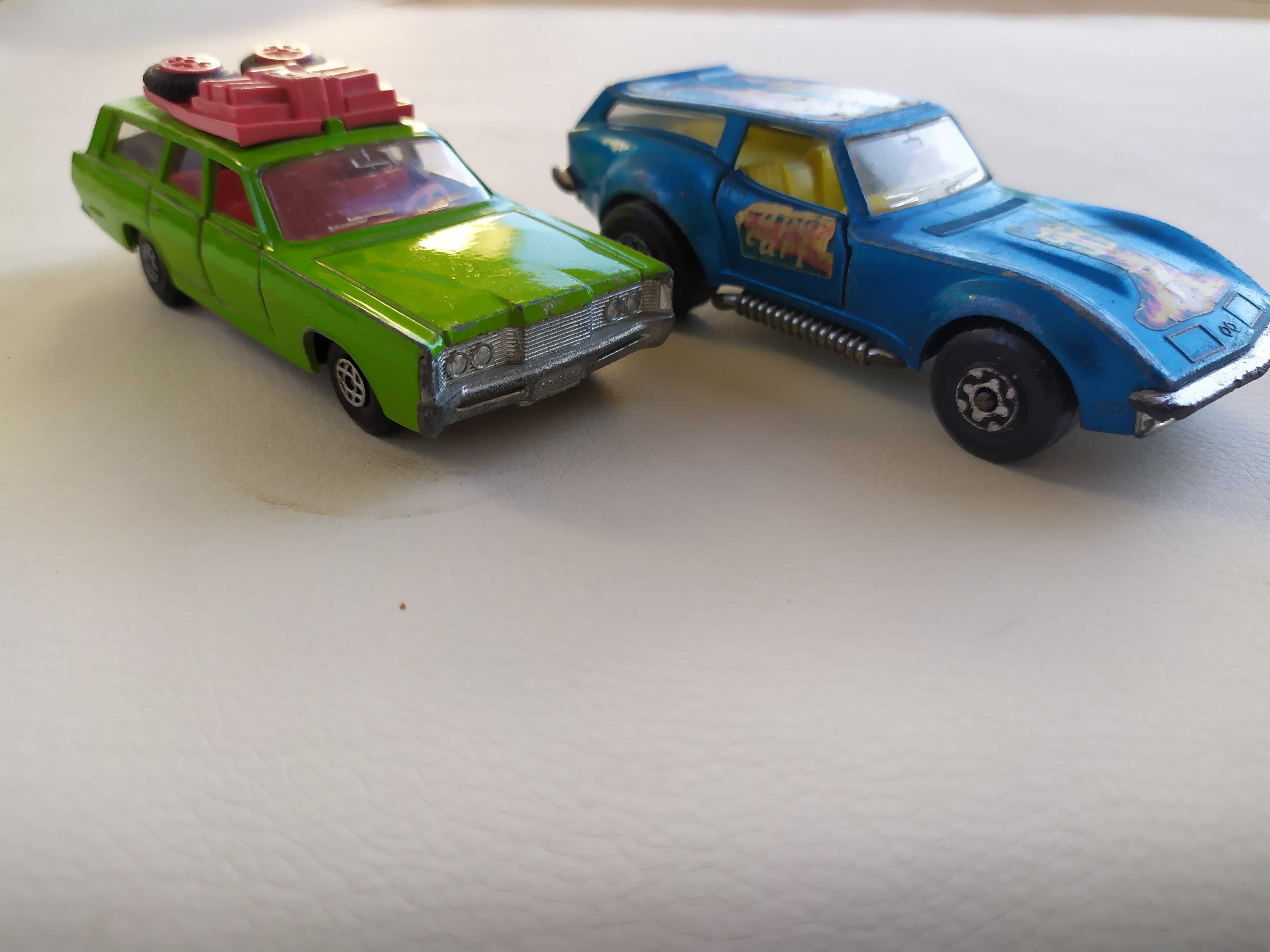 Matchbox (2) Speed kings Mercury Commuter e Chevrolet Corvette 1970/75