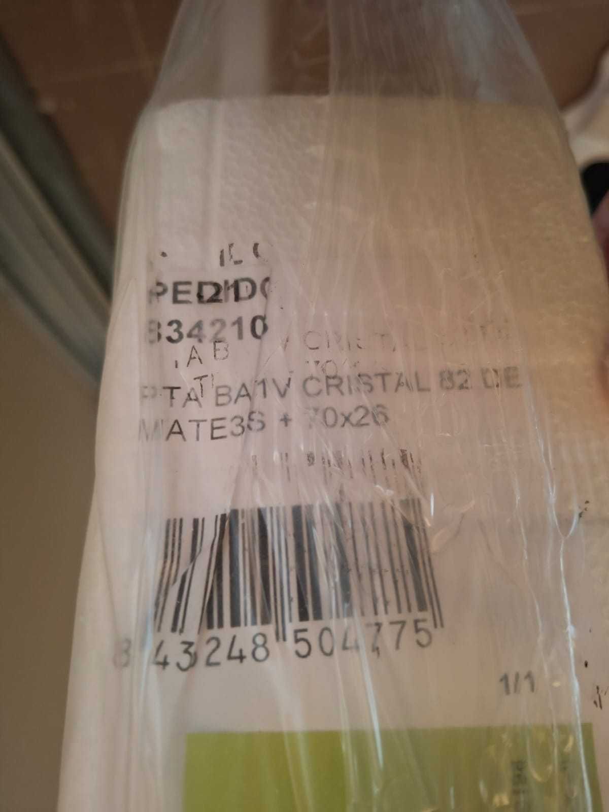 Vendo porta Artens Cristal (nova, em embalagem)