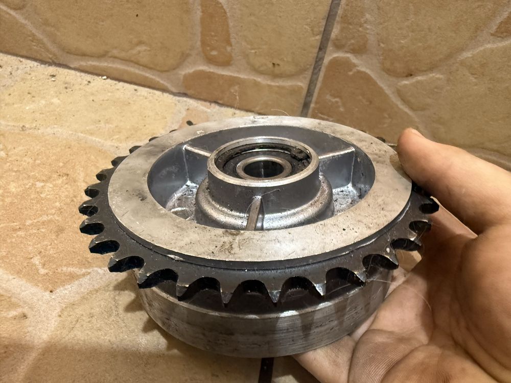 Zębatka tył nowa Simson S51 S50 S53 komplet wysyłka