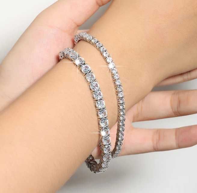Pulseira de pedras de zircônia estilosa de luxo NOVO ENVIO GRÁTIS