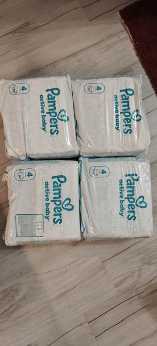 Pieluchy Pampers Active Baby 4 120 sztuk