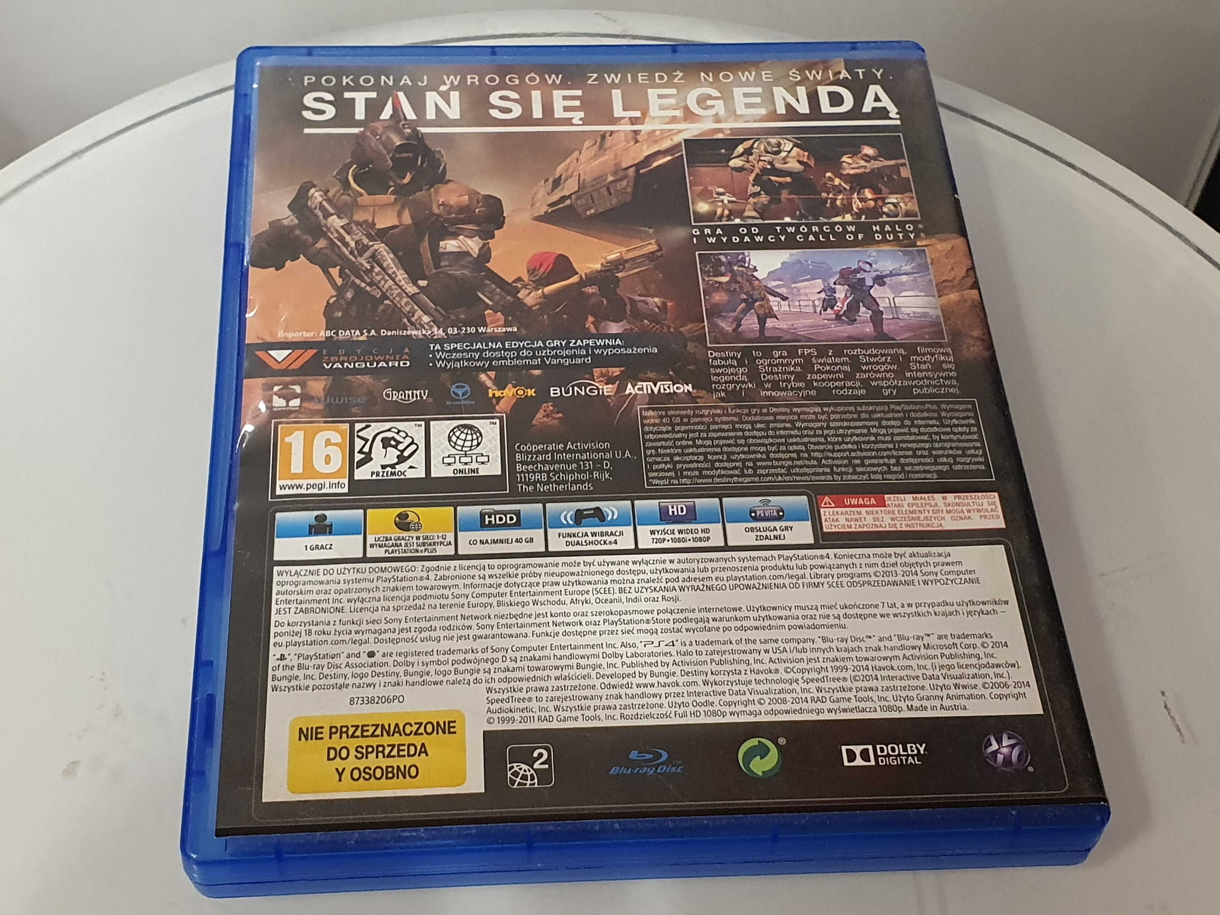 Destiny PS4 / PS5 Sklep Zamiana