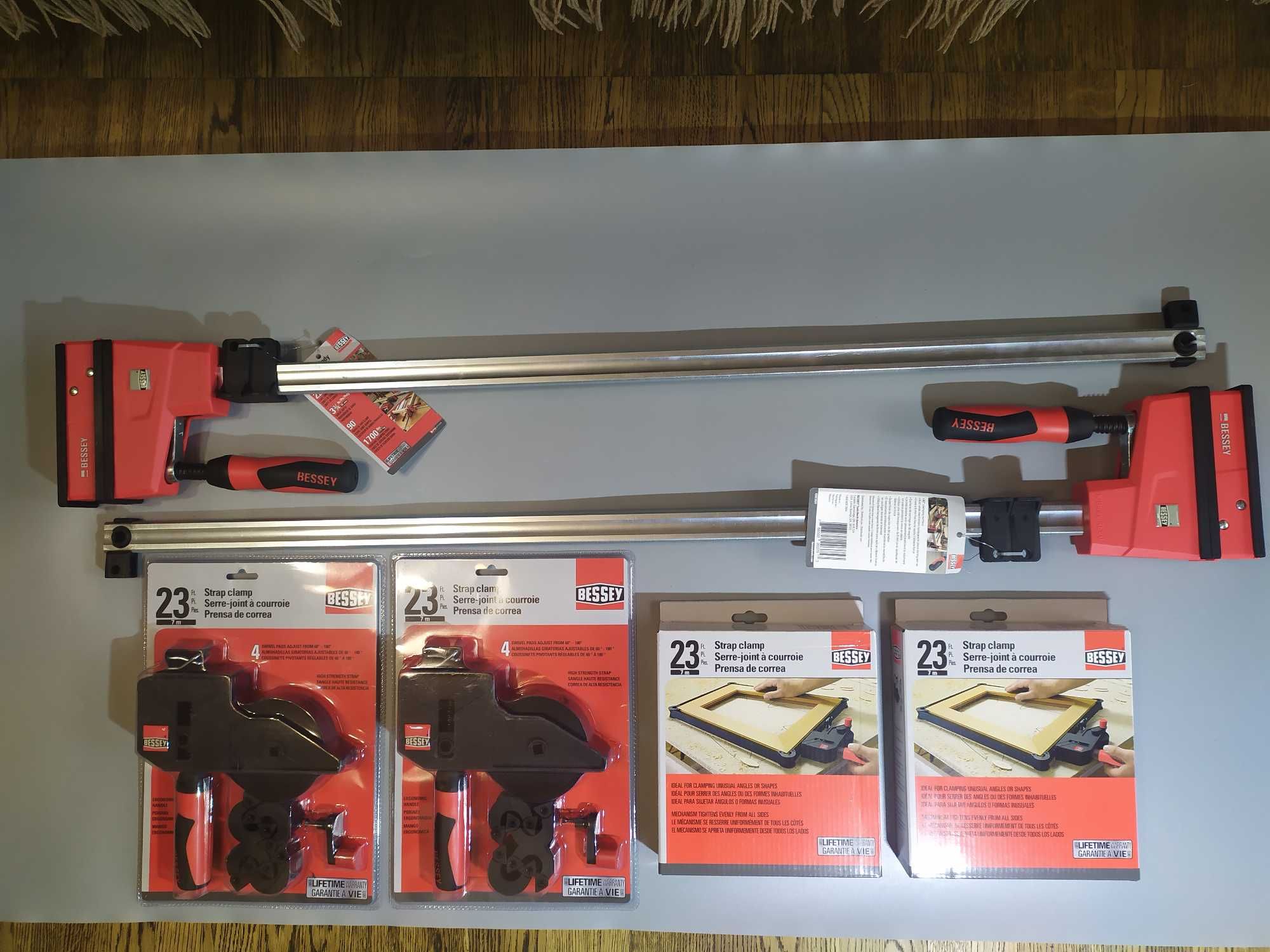 Cтрічкові та корпусні струбцини німецької фірми Bessey