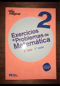 Livro de Exercícios e Problemas de Matemática novo.