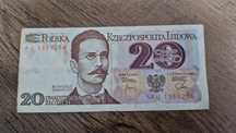 Banknot 20 zł Romuald Traugutt
